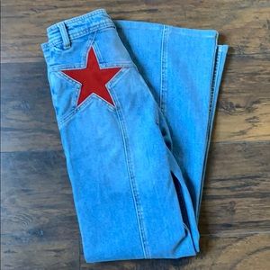 We the Free flare jeans